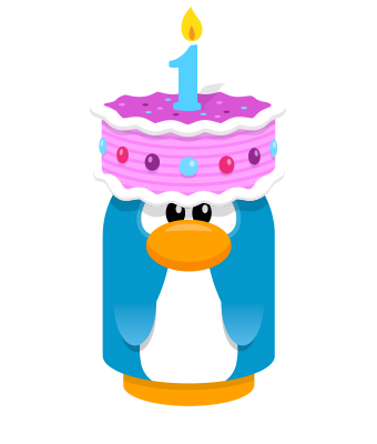 Sprite cake hat pink penguin.png