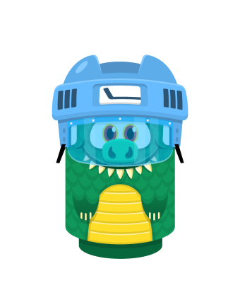 Sprite hockey helmet blue lizard.png
