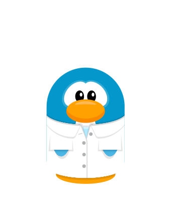 Sprite doctor coat white penguin.png