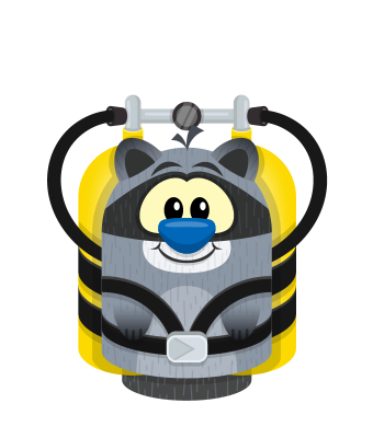 Sprite scuba tank yellow raccoon.png