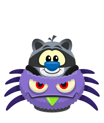 Sprite spider purple raccoon.png
