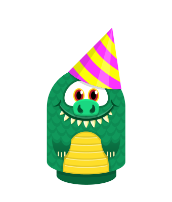 Sprite party hat lizard.png