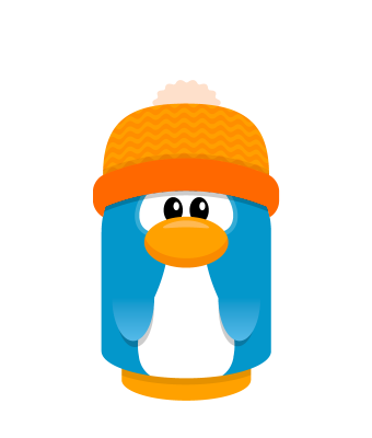 Sprite toque orange penguin.png