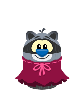 Sprite witch dress burgundy raccoon.png