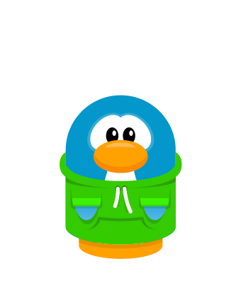 Sprite hoodie green penguin.png