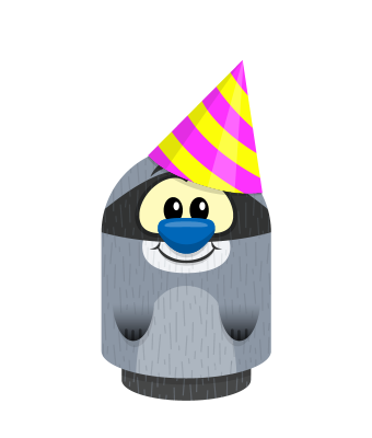 Sprite party hat raccoon.png