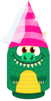 Sprite princess hat pink old lizard.png