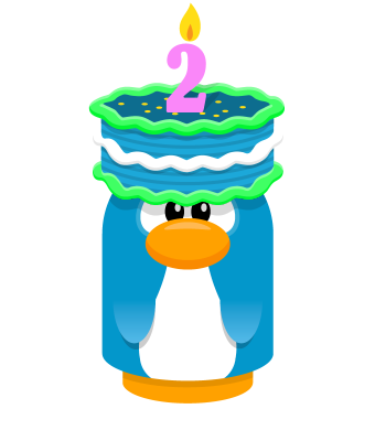 Sprite cake hat blue penguin.png
