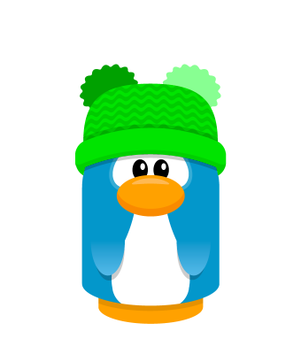 Sprite toque green penguin.png