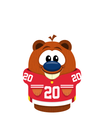 Sprite football jersey red beaver.png