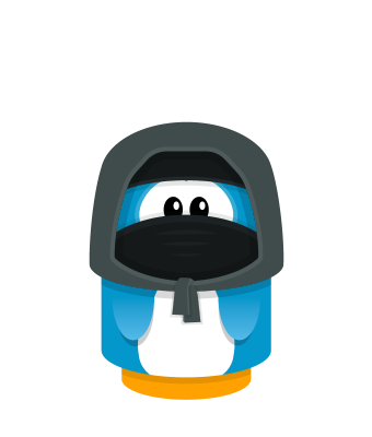 Sprite ninja hood gray penguin.png