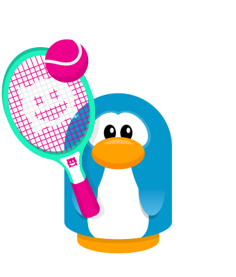 Sprite tennis racket mintpink penguin.png