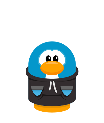 Sprite hoodie black penguin.png