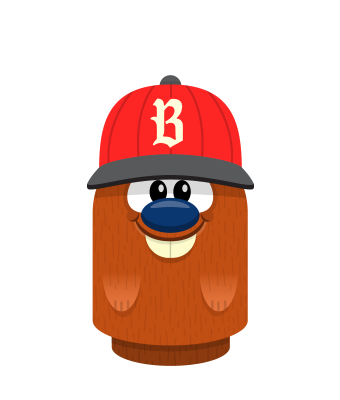 Sprite baseball cap red beaver.png