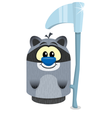 Sprite scythe blue raccoon.png