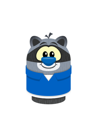 Sprite polo blue raccoon.png