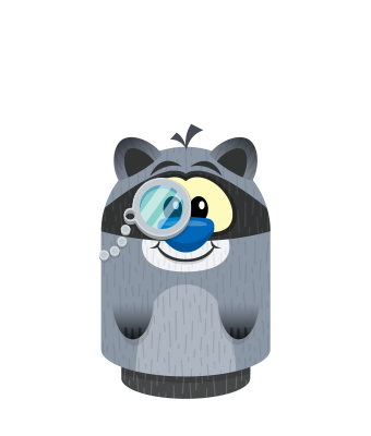 Sprite monocle silver raccoon.png