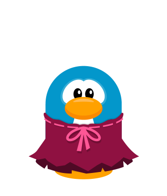 Sprite witch dress burgundy penguin.png