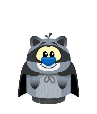 Sprite super cape black raccoon.png