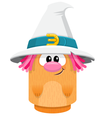 Sprite witch hat white hamster.png