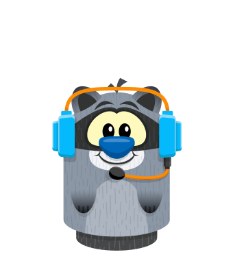 Sprite headphones blue raccoon.png