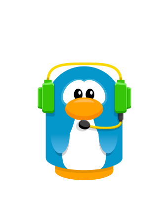 Sprite headphones green penguin.png