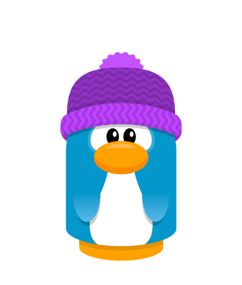 Sprite toque purple penguin.png