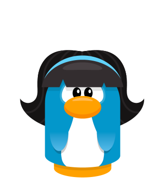 Sprite long wig black penguin.png