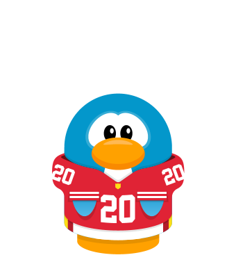 Sprite football jersey red penguin.png