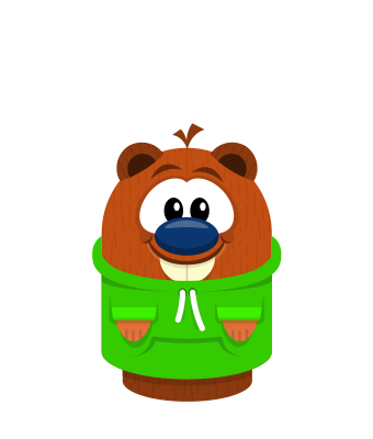 Sprite hoodie green beaver.png