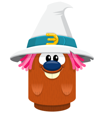 Sprite witch hat white beaver.png
