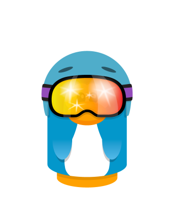 Sprite ski helmet blue penguin.png