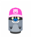 Sprite baseball cap pink raccoon.png