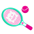 Icon tennis racket mintpink.png