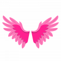 Icon bird wings pink.png