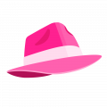 Icon fedora pink.png