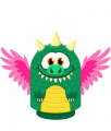 Sprite bird wings pink lizard.png