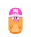 Sprite baseball cap pink hamster.png