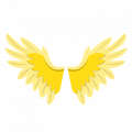 Icon bird wings yellow.png