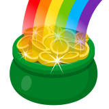 Icon potofgold rainbow green.png