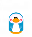 Sprite clown face white penguin.png