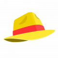 Icon fedora yellow.png