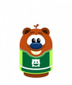 Sprite basketball jersey green beaver.png