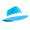 Icon fedora blue.png