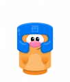 Sprite boxing headgear blue hamster.png