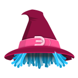 Icon witch hat burgundy.png