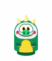 Sprite clown face white lizard.png