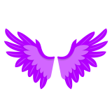 Icon bird wings purple.png