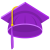 Icon grad hat purple.png
