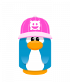 Sprite baseball cap pink penguin.png